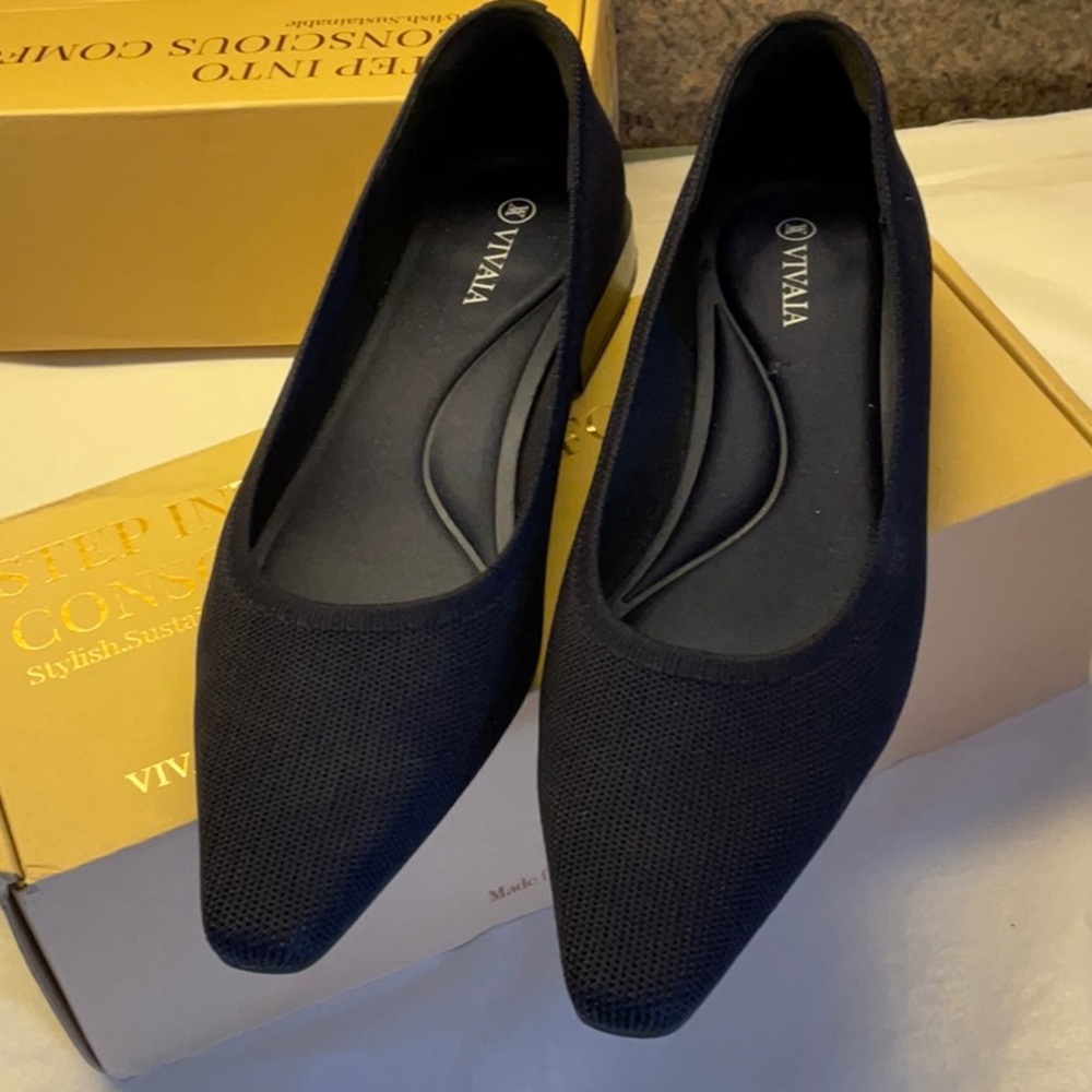 VIVAIA Minnie Dark Navy Flats 9 40EU